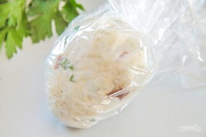 Японские рисовые шарики с сыром