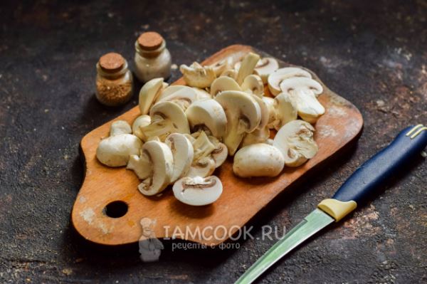 Запеканка из гречки с грибами в духовке